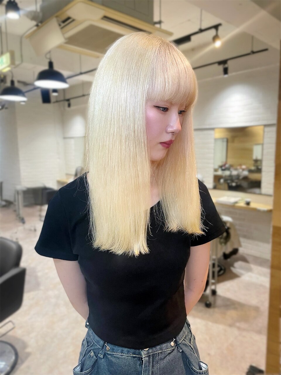 美容 抜きっぱなしブロンド：L256079785｜エイト 福岡天神店(EIGHT