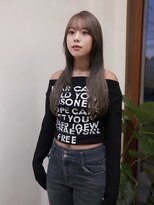 Idk&nbsp;緩いレイヤースタイル／透明感ミルクティーグレージュ