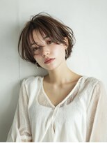 アグ ヘアー ネスト 茨木店(Agu hair nest)&nbsp;大人ショートボブ 20代30代40代ヘア 小顔 大阪クビレ茨木