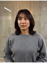 ダイス 岡本 摂津本山(Dice) 就活に便利赤みのないアッシュブラウン