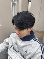 レーヴバイリコ 三軒茶屋(Reve by liko)&nbsp;フェザーパーマ/毛流れパーマ/毛流れセンターパート/三軒茶屋