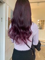 キャパ(CAPA)&nbsp;艶感ラベンダーロングカラー