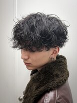 メンズサロン ガウディ 三宮店(men's salon Gaudi) シャドウパーマ×メンズ無造作パーマ×ツーブロックマッシュヘア