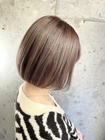 ラグシス 美髪ストレート(Luxis)&nbsp;ボブヘア×透明感カラー