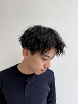 ジュエ ヘアー デザイン(Jue hair design)&nbsp;無造作ツイストスパイラルショート/高卒パーマ/知立