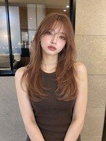 ジュール 銀座(Joule)&nbsp;レイヤーカット×オレンジブラウン