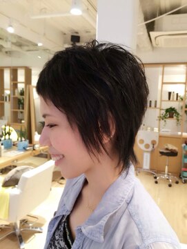 ハブコヘアスパ(HaBCo hair spa) 黒髪×大人ショート☆