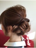 大人可愛いルーズアレンジ