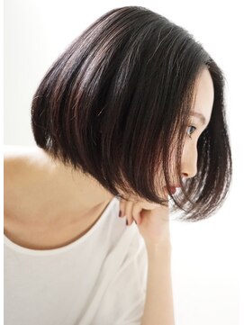エトネ ヘアーサロン 仙台駅前(eTONe hair salon) 【エトネ】シンプルボブ