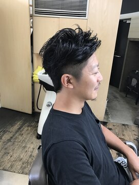ヘアーギャラリー インディ(hair gallery indy) メンズ2ブロック