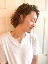 ヘアーワークス ヘルム 渋谷店(HAIR WORKS HELM)&nbsp;[HELM渋谷]クセ毛風パーマ×セクシーマッシュ