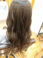 アグ ヘアー トラスティ 岸和田店(Agu hair trusty)&nbsp;クオルシアカラーで透明感アップ。