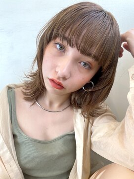 グリーン 表参道(green) 【green表参道】ワイドバング×ネオウルフ