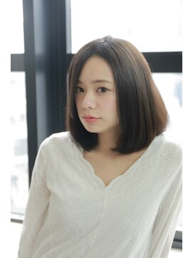 サイン ヘア イノベーション(sign HAIR INNOVATION) 大人可愛い、色気、小顔カットひし形シルエット【錦糸町】