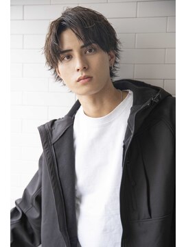 サングース(Sungoose) 【MEN’S HAIR】サイドグラデーションシルバーカラー