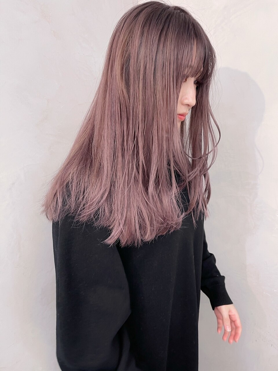 ピンクベージュ_メルティカラーネビージュチェリーブラウン