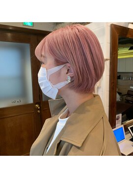 ラレイ(Lalei) ＊ダブルカラーベビーピンク　辻幸奈　表参道