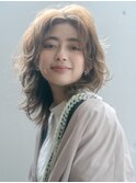 【emu井上信洋】ほつれゆるカールのルーズレイヤーミディアム