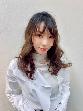 クオン テラッセ納屋橋店(kuon) 【kuon】ゆるふわセミディ【金本】