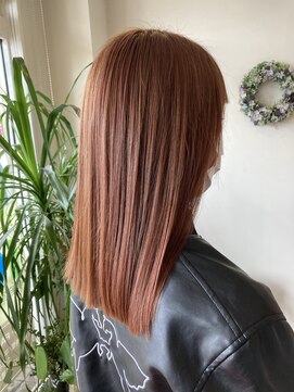 ケイズプラス(K's PLUS) 【倉敷 k's plus】ミディアムロングストレート