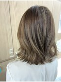 透明感ブラウンアッシュ