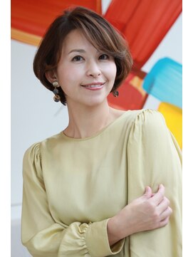 イチリン 千葉(ICHIRIN) ひし形ショートボブ