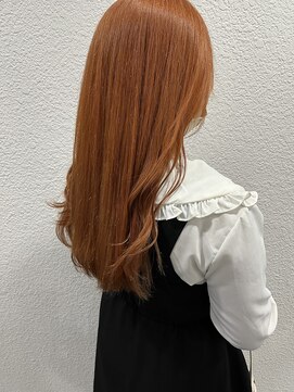 ネオリーブカップ 町田店(Neolive capu) ブリーチカラー ＊ オレンジ【neolivecapu町田店】