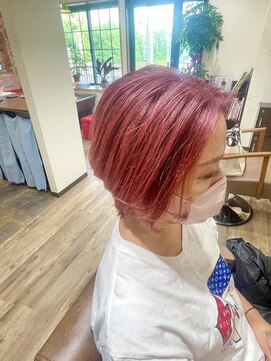 美容室ふくろう ダブルカラー