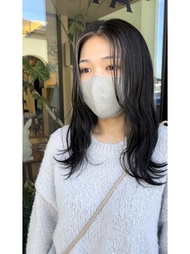 シェルハ(SHELHA) インナーカラー フェイスフレーミング シルバーグレージュ