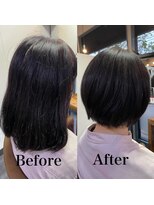カミケン 方木田店(kamiken.)&nbsp;スッキリ小顔ふんわり美髪ショートボブ【カミケン方木田店】