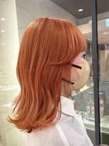 ヘアーズギャラリー なんば高島屋店(Hair's Gallery) オレンジカラー