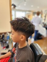 アパッシュ 春光本店(Apache) アップバング×ツーブロック