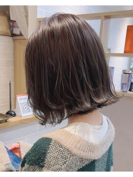 サンドエス 銀座(sand S) ぱつふわボブ大人可愛い20代30代40代似合わせカット