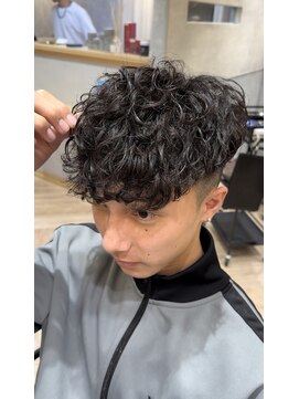 レイズ 名古屋(RAYS) 刈り上げフェード王道スペインカールパーママッシュ