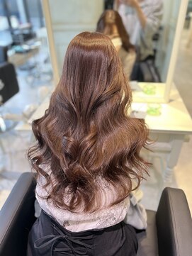 アソビセカンド 原宿(ASOBI 2nd) 前髪/マチルダボブ/ピンクベージュ/インナーグレージュ/ブルー