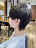 《前地 麻衣》マッシュウルフレイヤーでイケメン度アップ!