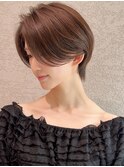 【Lond ambre】川村利幸/大人美人ショート×グレージュK