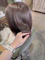 サンバイセライロ 千葉(SAN. by celilo)&nbsp;グレージュ/シルキーベージュ/ブリーチカラー