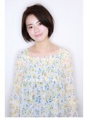 デザインカラー/シルキーベージュ/グレージュカラー/斜めバング