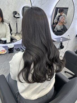 ドットモーダ  町田店(dot. mooda) 【艶カラー×顔周りカット】韓国/韓国ヘア/町田/町田駅/学割