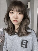 サイン 表参道(SIGN)&nbsp;レイヤーカットインナーカラーイヤリングカラー色落ち綺麗表参道