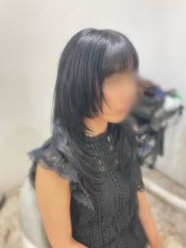クリアリティ ヘアーサロン 京都駅前本店(clarity hair salon) たっぷりレイヤー ミディアム　@1101_hairstyle ●163●