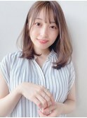 ハイライトが隠し味！透明感抜群のこなれ髪