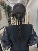 【杏実】カチモリヘア　タイトヘア　結婚式ヘアセット