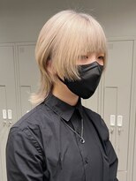 ニューワン バイ ネイバー 立川(Newone by neighbor)&nbsp;レイヤーカットナチュラルハイトーンデザインカラー[立川駅]