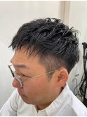 刈上げビジネススタイル