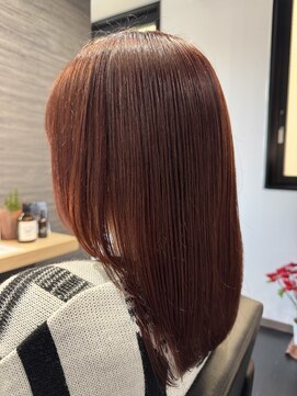 ソア(Soi) 暖色系カラー　金沢文庫/髪質改善/デザインカラー