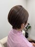 【カット＆ケアカラー＆トリートメント】　￥15300