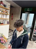 パーマ/メンズ/刈り上げ/眉毛/ツイスト
