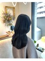 シアエミュー 新越谷店(SHEER emu)&nbsp;ブリーチ1回でブルーブラック◎